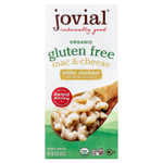 Jovial, Органический без глютена, макароны и сыр, белый чеддер, 170 г (6 унций)