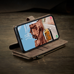 Многофункциональный чехол-кошелек CaseMe 3 in 1 Matte Wallet для Samsung Galaxy S25 FE