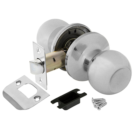 Ручка защелка DK682 CP-PS (6082 CP-P) (без фик.) хром