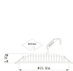 Точечный встраиваемый светильник Arte Lamp