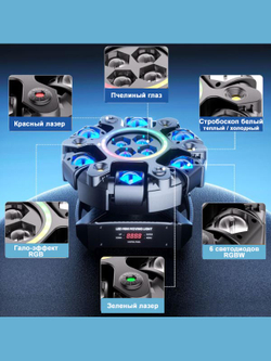 Световая движущаяся голова 150W