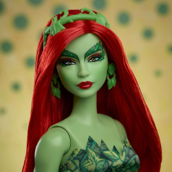 Коллекционная кукла Barbie Signature - Poison Ivy DC Batman HRM51