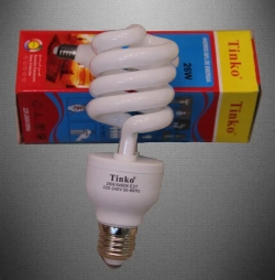 Лампочка Tinko, Дневной свет 26 Вт, E27, Люминесцентная (энергосберегающая) 10шт