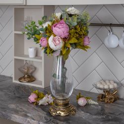 Ваза для цветов Флора Бронза