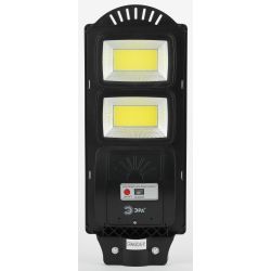 Консольный светильник ЭРА ERAKSC40-01 светодиодный уличный 40 Вт 750 Лм COB на солнечной батарее с датчиком движения