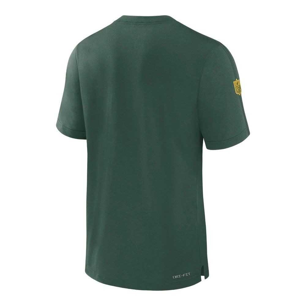 Баскетбольная джерси Nike Dri-FIT NFL Green Bay Packers Sideline Player Jersey Green