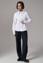 Рубашка трикотажная белая