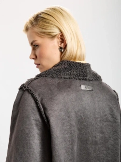 Пальто осеннее жакет начёс барашек