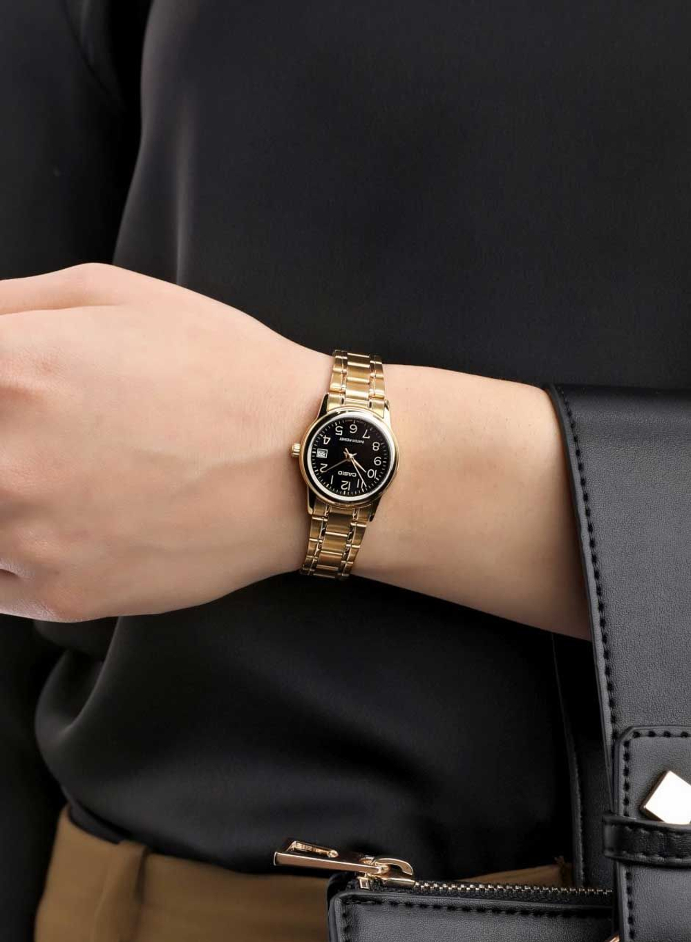 Женские наручные часы Casio LTP-V002G-1B