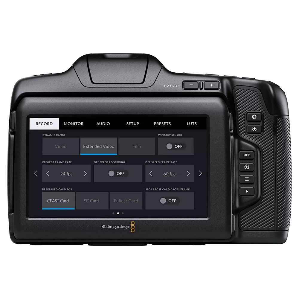 Видеокамера Blackmagic Design Pocket Cinema Camera 6K Pro
