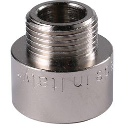 Переходник ВН никелированный 1/2X3/8 STOUT