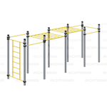Спортивное оборудование с рукоходами Romana 501.17.01