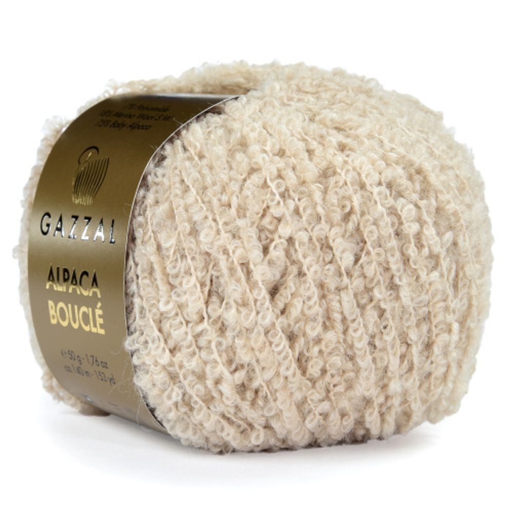 Пряжа Gazzal Alpaca Boucle (121)