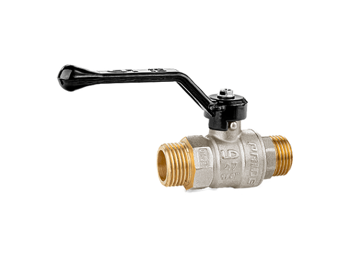 Кран шаровой латунный LD Pride 47.15.Н-Н.Р Ду 15 Ру 40 нр-нр, (рычаг)