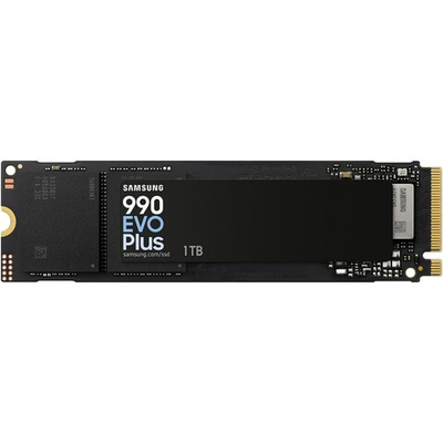 Твердотельный накопитель SSD 1Tb Samsung 990 EVO plus, M.2 PCI-E NVMe 2.0 Gen 4.0 x4 (R7250/W6300MB/s) TBW600