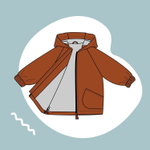 Ветровка (Pantone Cinnamon Stick)