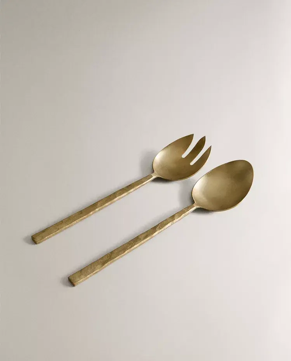 ZARA HOME НАБОР СТОЛОВЫХ ПРИБОРОВ ДЛЯ САЛАТА, ЗОЛОТОЙ