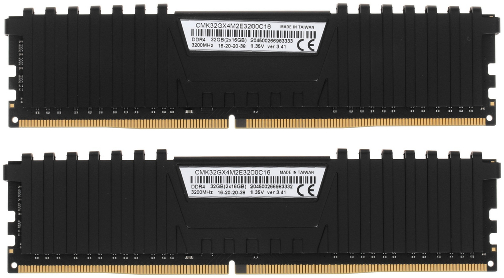 Оперативная память Corsair CMK32GX4M2E3200C16 32 Гб