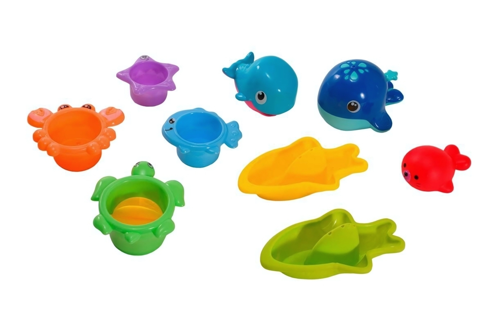 Набор игрушек для купания, коробка 9902