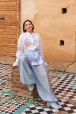 Брюки алладины вуаль REDKOE