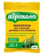 Агрохимикат АГРИКОЛА Микориза для саженцев,деревьев и кустарников 100 гр (1/50)
