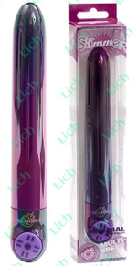 Водонепроницаемый вибратор  SHIMMER цвета хамелеон