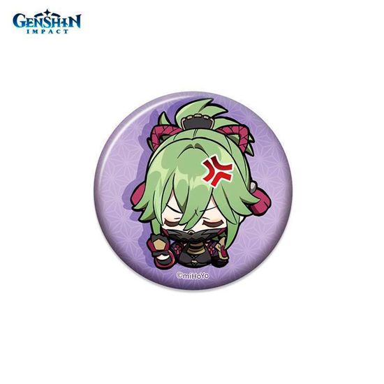 Значок Геншин Импакт Синобу / Genshin Impact Chibi Expressions Kuki Shinobu