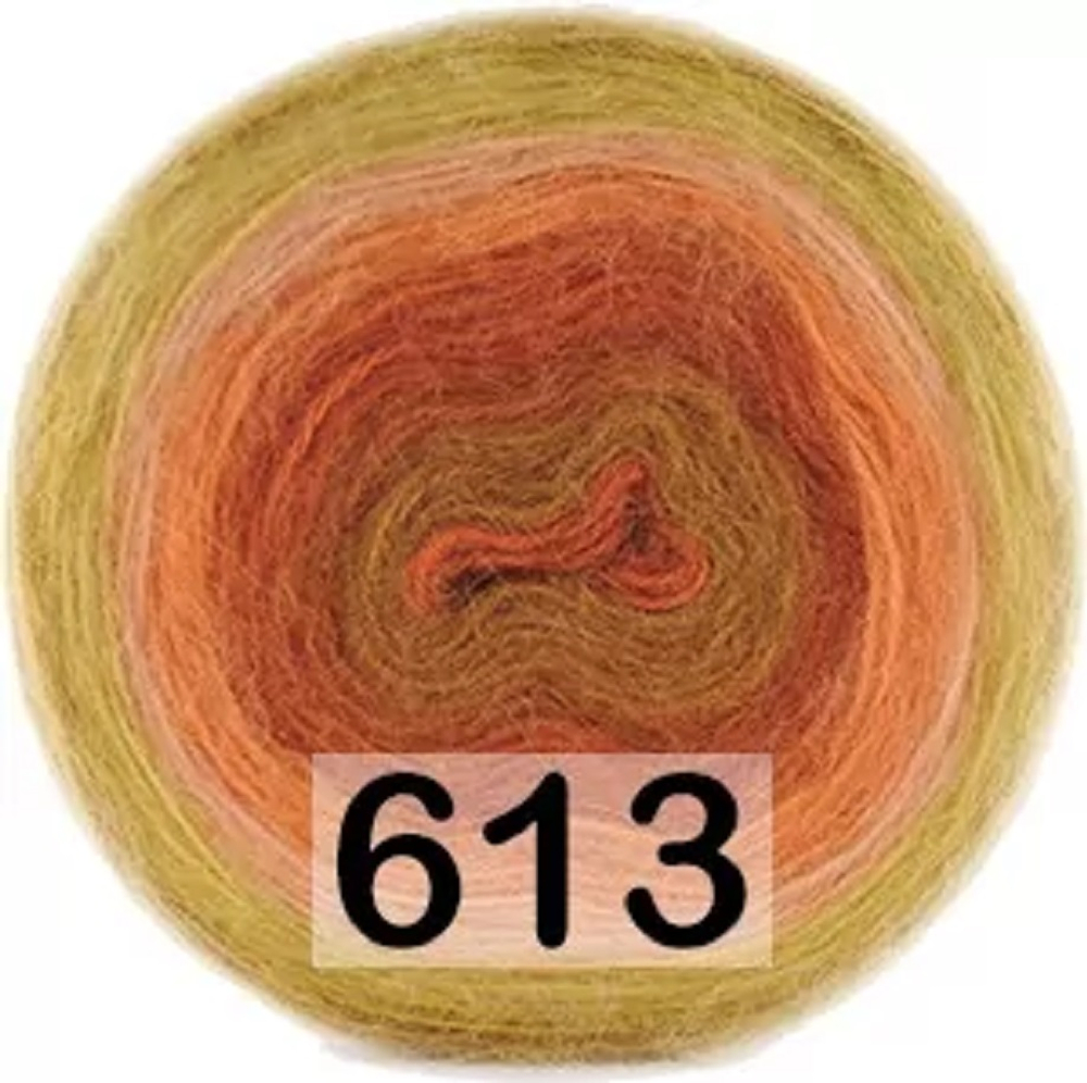 Kamgarn Angora Cake Papatya