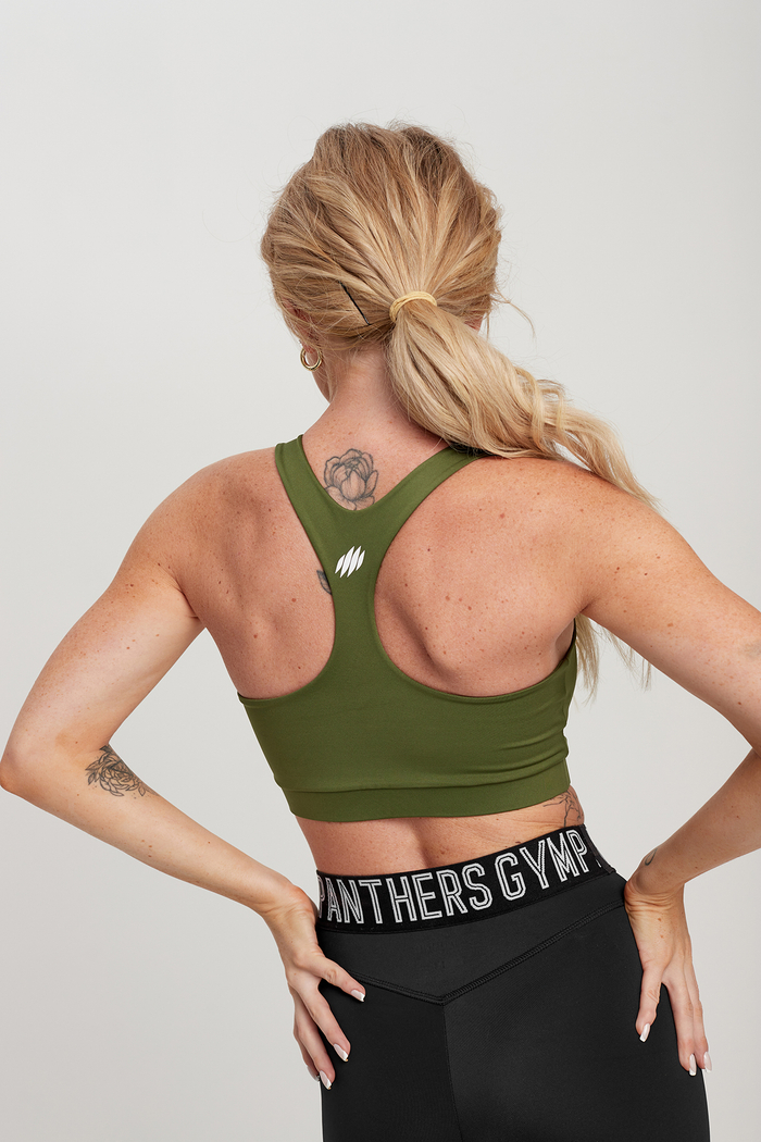 Топ с декоративной стяжкой