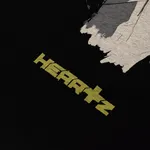 Футболка Heartz Sequence Black Kimono черная