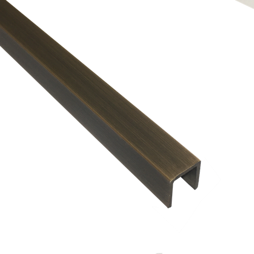 Фриз-ЛА 10*10мм "DO-1" 2,7м Антик (Старая бронза) латунь