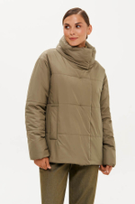 0114 Куртка женская (оливковый)