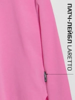 Розовый лонгслив для девочки