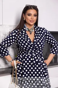 Платье 22-08-Синий Minova