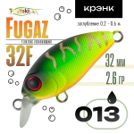 Воблер TsuYoki Fugaz 32F (32мм, 2.6гр)