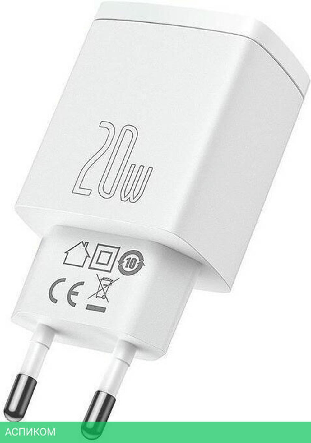 Сетевое зарядное устройство Baseus Compact White (CCXJ-B02)