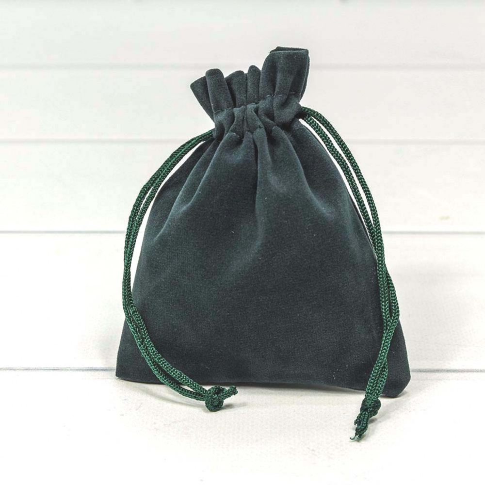 Мешочек 10х12см Бархат класс А (Серый, Синий)