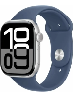 Умные часы Apple Watch S10 42mm Silver M/L, Denim SB