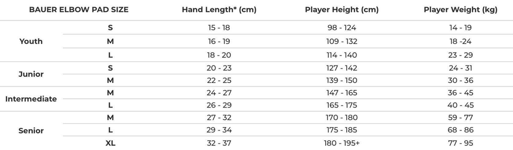Налокотники Bauer Supreme Mach (INT)