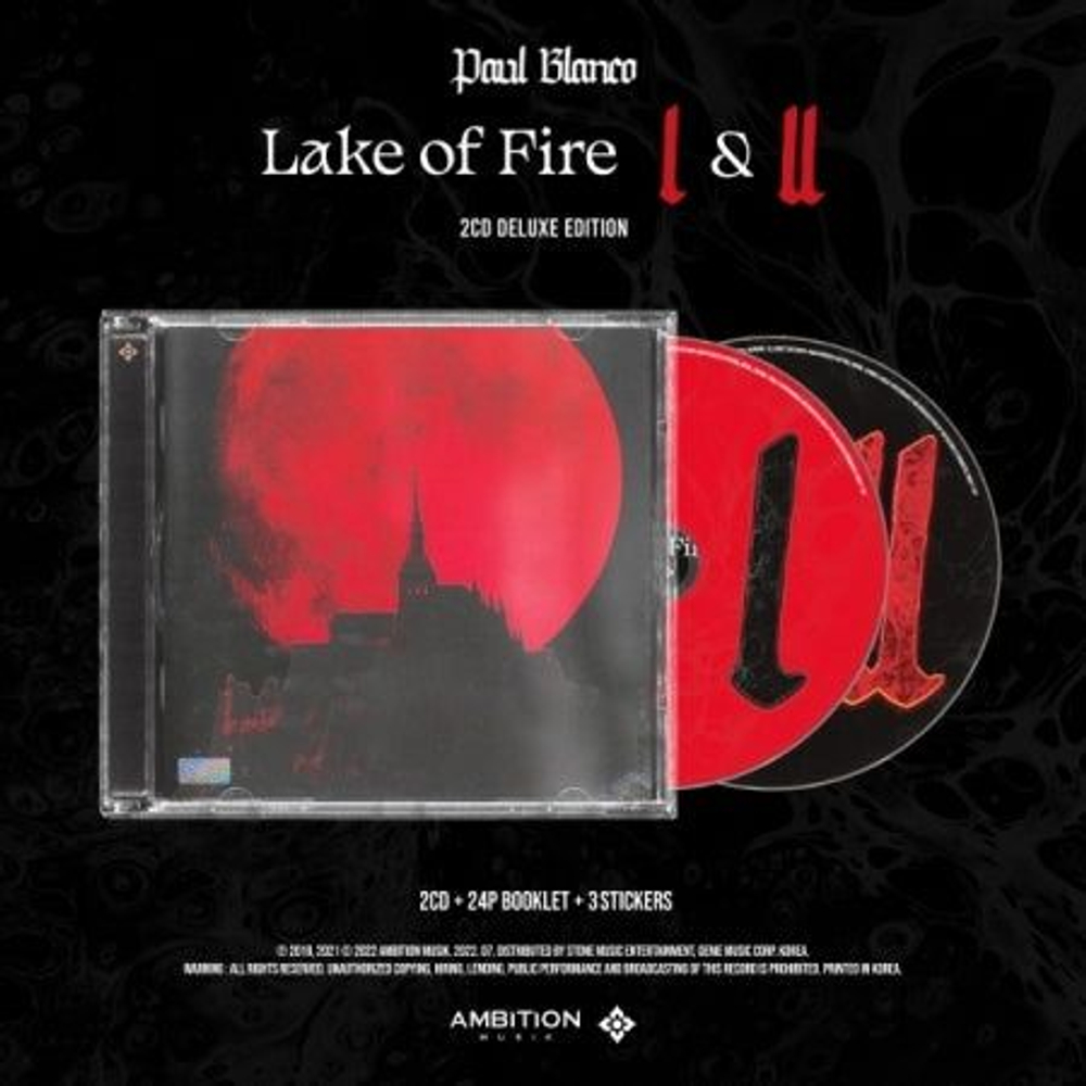 Альбом PAUL BLANCO - LAKE OF FIRE 1&2