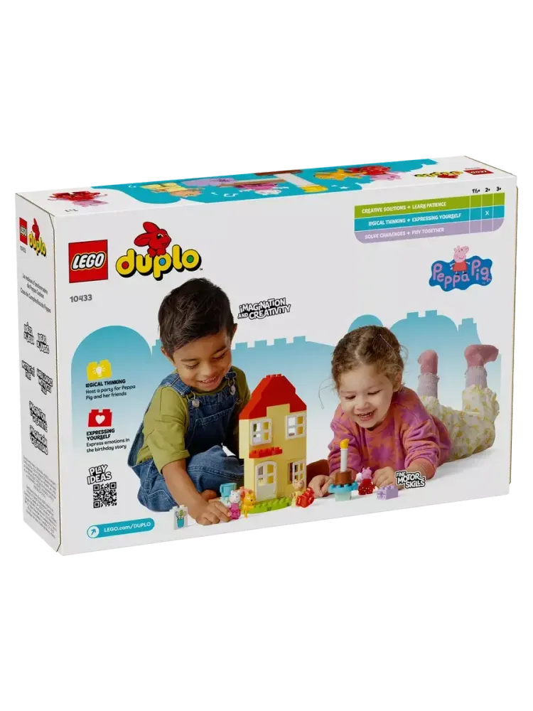 Конструктор Duplo 10432 Свинка Пеппа: домик для дня рождения