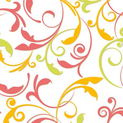 Цветные завитки