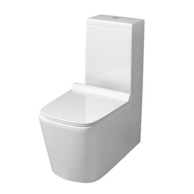 Унитаз напольный с тонкой крышкой Grossman Falcon GR-4400S  (665*350*820)