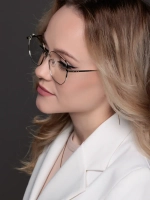 Очки для компьютера имиджевые защитные прозрачные нулевки