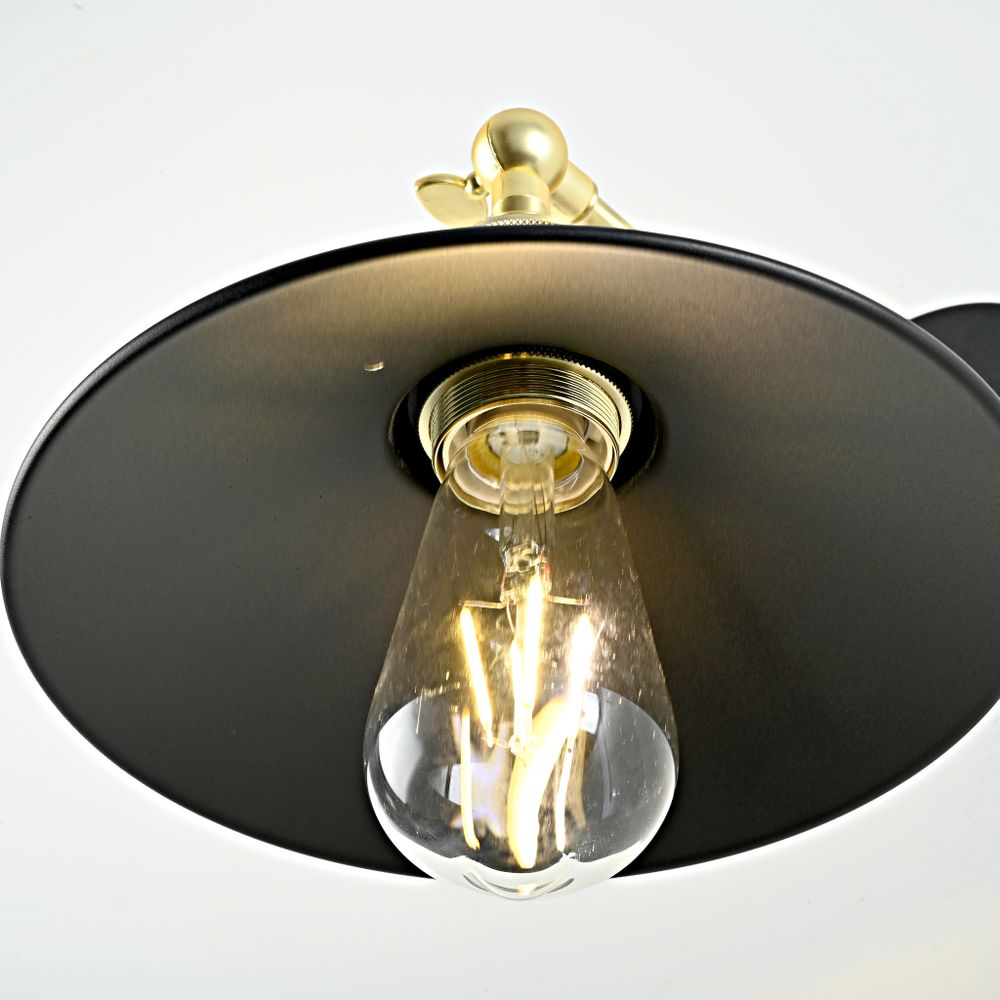 Бра Loft Cone Factory Black By Imperiumloft