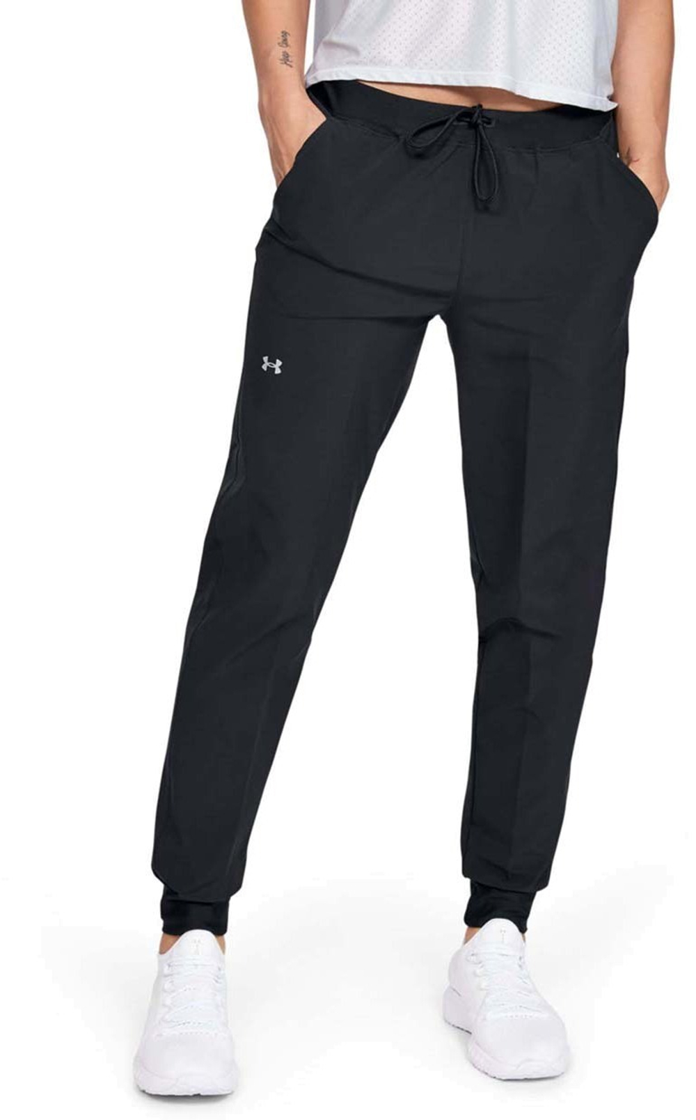 Брюки женские Under Armour UA Armour Sport Woven Pant-BLK