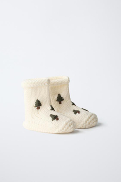 ZARA ПИНЕТКИ ДЕРЕВО, ЭКРЮ