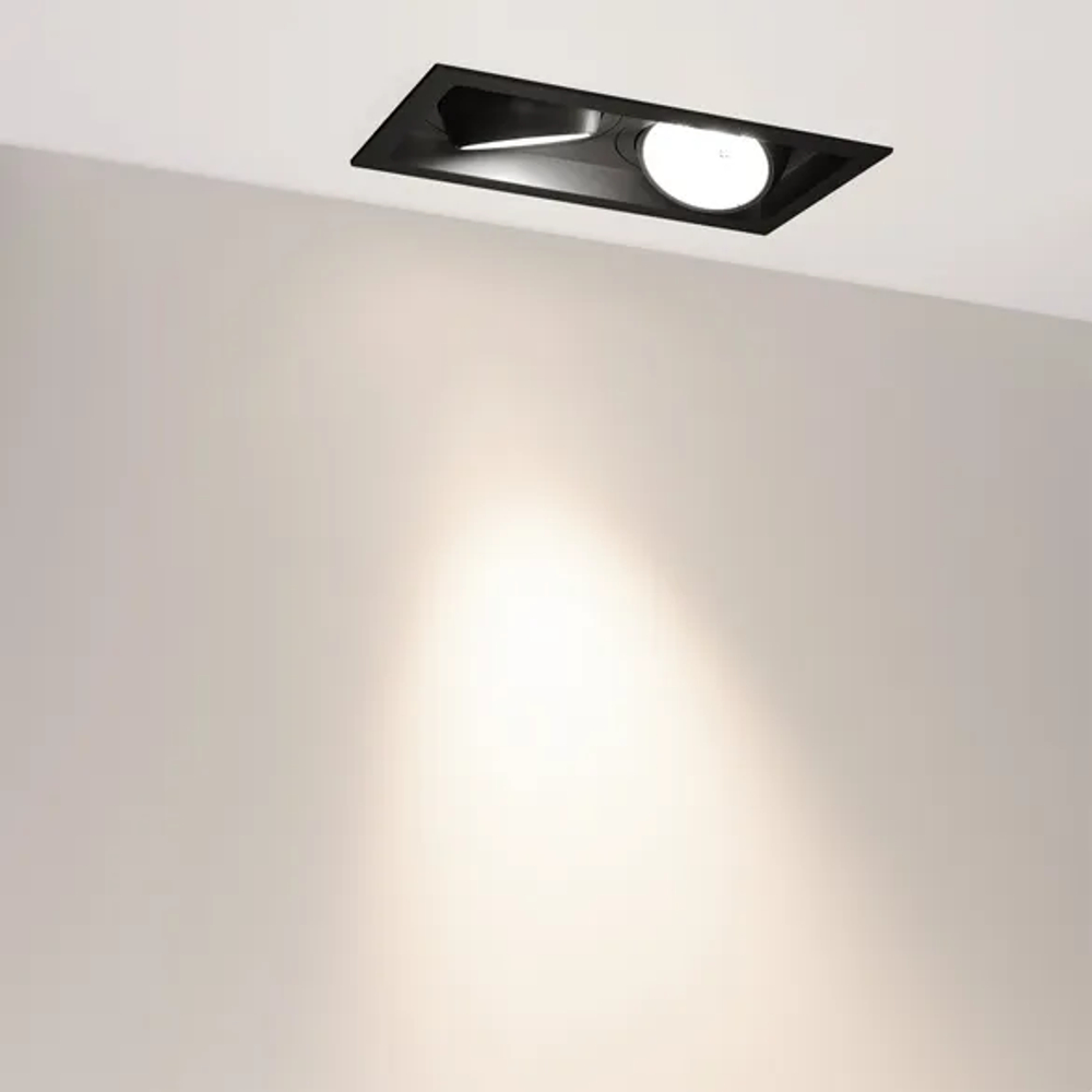 Светильник MS-VORTEX-BUILT-S250x140-2x30W Day4000 (BK-BK, 30 deg, 230V) (Arlight, IP20 Металл, 5 лет) 058445