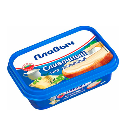 Сыр плавленый Плавыч Сливочный 180 гр