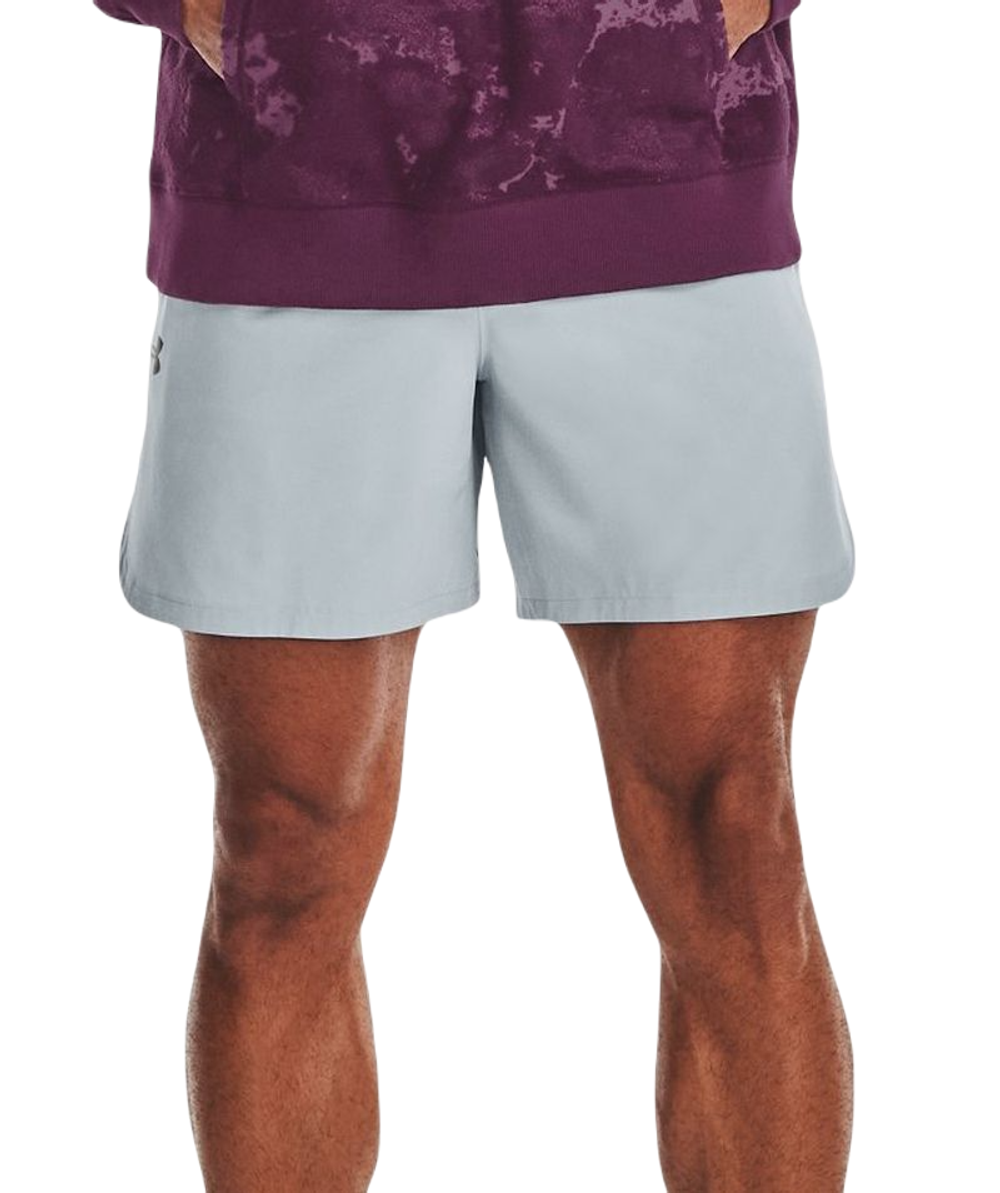 Мужские теннисные шорты Under Armour Men's UA Peak Woven Shorts - harbor blue/black